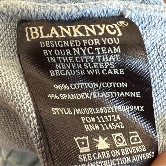 Blank NYC Paperbag Waist Acid Wash Shorts Sz Medium - Picture 5 of 5